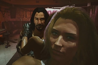 Полная эротическая сцена с участием актера Киану Ривза из игры Cyberpunk 2077.